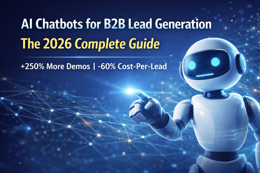 AI Chatbots for B2B Lead Generation: The 2026 Complete Guide (250% More Demos)