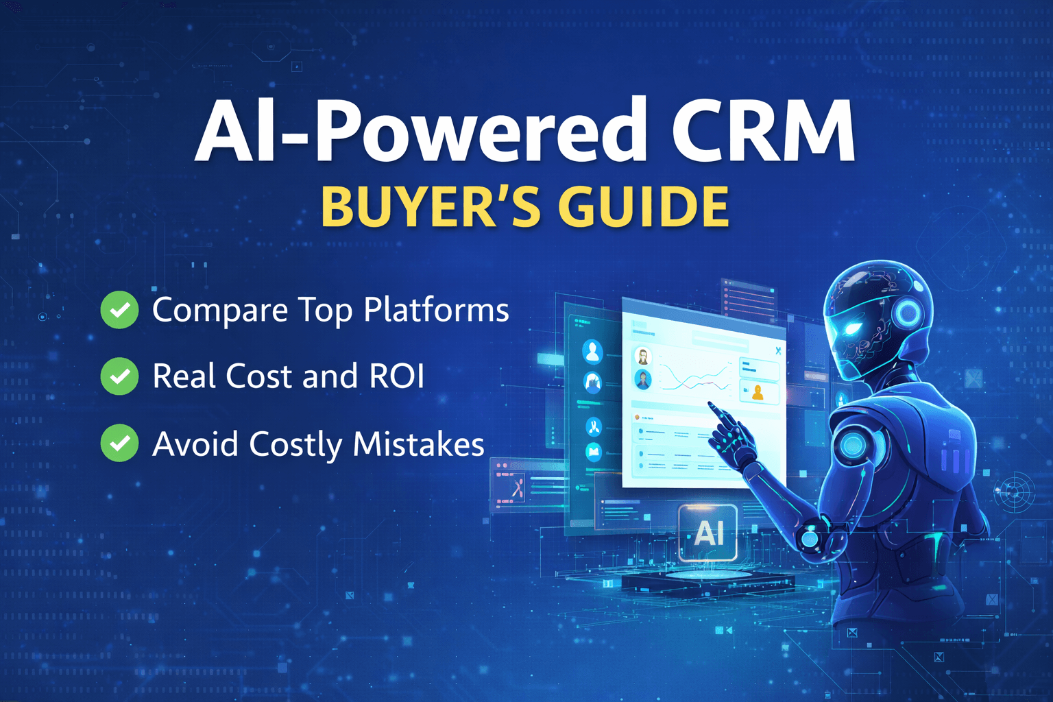 Best AI-Powered CRM Software With Predictive Analytics (2026 Guide)