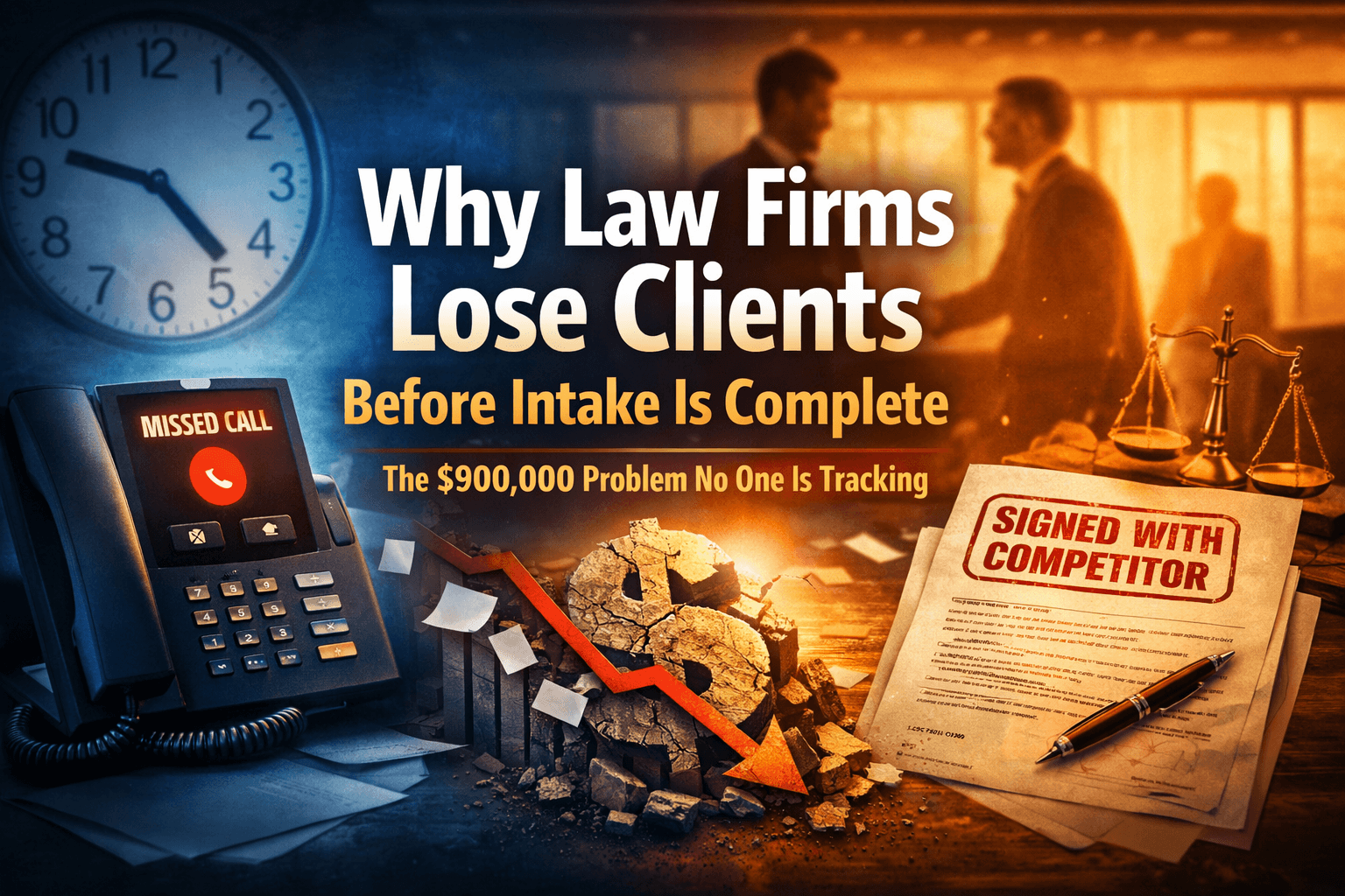 Why Law Firms Lose Clients Before Intake Is Complete (2026)