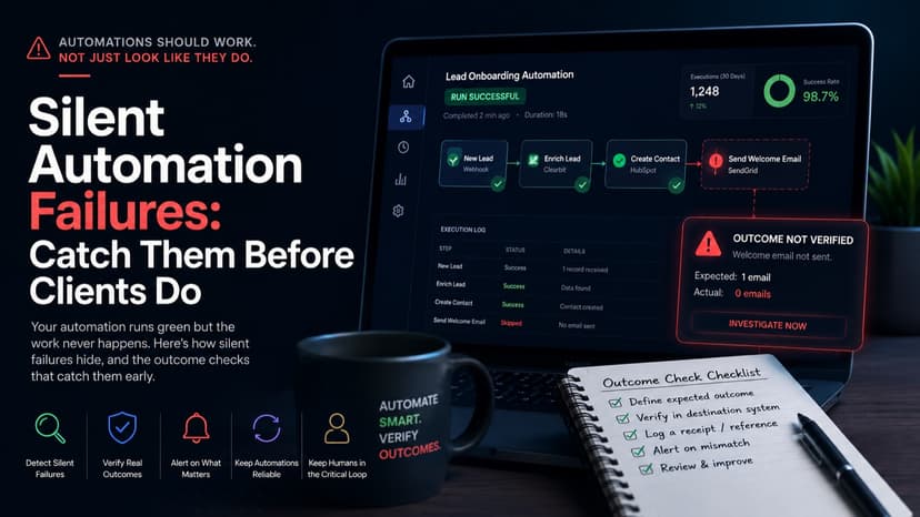 Silent Automation Failures: Catch Them Before Clients Do
